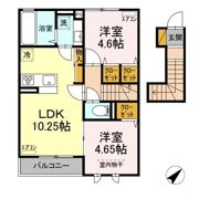 ヴァンベールの間取り画像