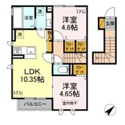 ヴァンベールの間取り画像