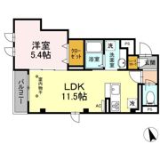 ルシエル恵比寿南の間取り画像