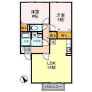 グランアクシス堅田 A棟の間取り画像