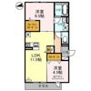 ボースウィングス竹渕東の間取り画像