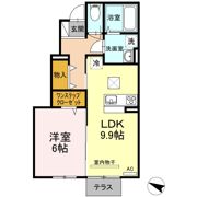 セゾンの間取り画像
