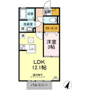 ヴェルデ津森の間取り画像
