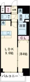 プレサンス今池駅前フェルディノの間取り画像