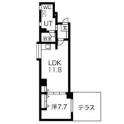 シャトー&ホテル名駅南1stの間取り画像