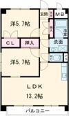 エンドール吉根の間取り画像