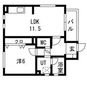 パティオの間取り画像