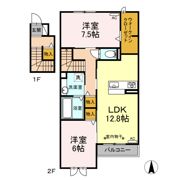 シェノワ・Sの間取り画像