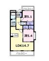 フェリーチェの間取り画像