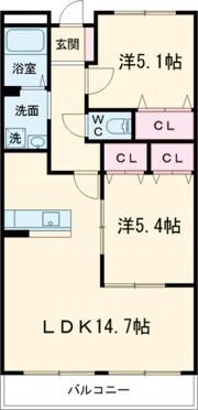 フェリーチェの間取り画像