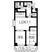 グレース川村の間取り画像