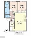 フォレスト浜の宮Bの間取り画像