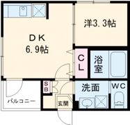 スカイシャイン黒川の間取り画像