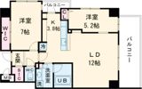 ポレスター常盤の間取り画像
