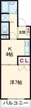 ロータリービルド松阪の間取り画像
