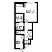 ネオスカイ東山形の間取り画像