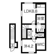 ネオスカイ東山形の間取り画像