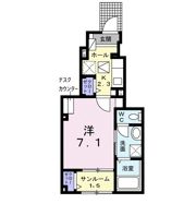 ジュネスⅡの間取り画像