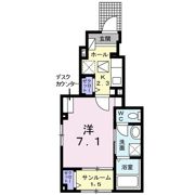 ジュネスⅡの間取り画像