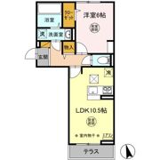 エースコートⅢの間取り画像