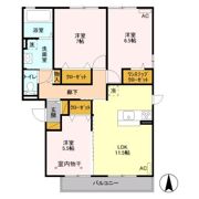 ロイヤルクレールの間取り画像