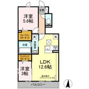 グランフォレストⅢの間取り画像