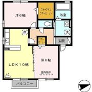 セジュール瓜生の間取り画像