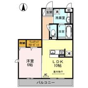 ディアコートの間取り画像