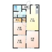 コーポ吉田の間取り画像