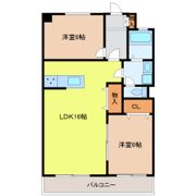 ロイヤルマンション丁田の間取り画像
