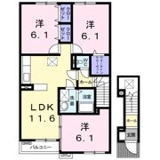 レクサスAの間取り画像