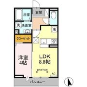 グリーンヒルズ Ⅸの間取り画像