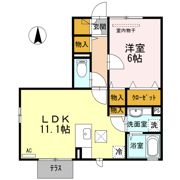 Lupino横尾の間取り画像