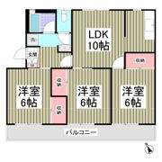 レインボーハウス5号棟の間取り画像