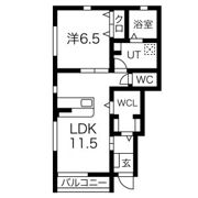 ラークスパーの間取り画像