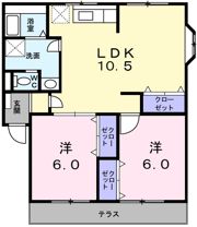 エスポワールの間取り画像