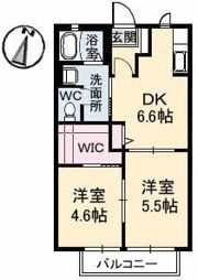 ハイツDAIKIの間取り画像