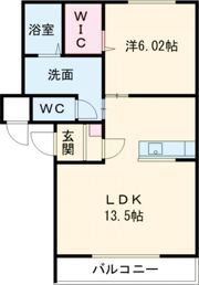 クレアレーヴⅡの間取り画像