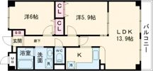 ファインコート鴻池南館の間取り画像