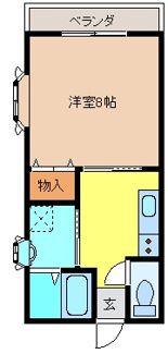 フラット吉島台の間取り画像
