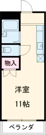 エステート旦島の間取り画像