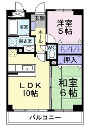 リバーサイド城南の間取り画像