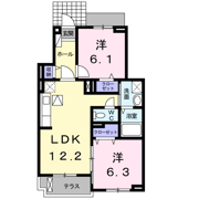 ナリッシュの間取り画像