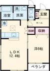 メゾンくわなプラスわんの間取り画像
