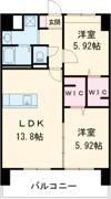 THE SQUARE Glory Residenceの間取り画像