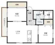 リバティーベルBの間取り画像
