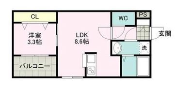 ヴェルジュ新宮グランスイートの間取り画像