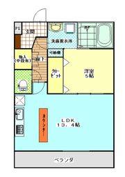 オリエ（ORIE）の間取り画像
