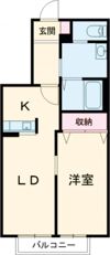 エンカーサ加古川駅北の間取り画像