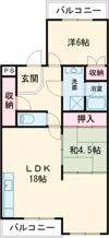 サンフローラ南別府の間取り画像